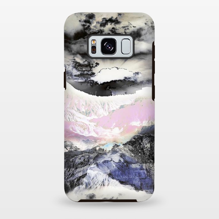 Galaxy S8 plus StrongFit Storm clouds mountain landscape by Oana 