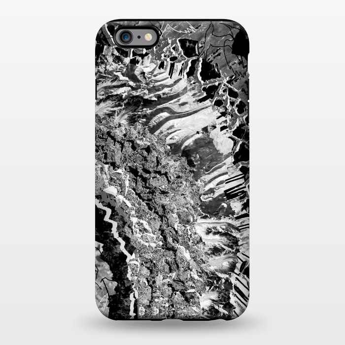 iPhone 6/6s plus StrongFit Silver and gemstones abstract art by Oana 