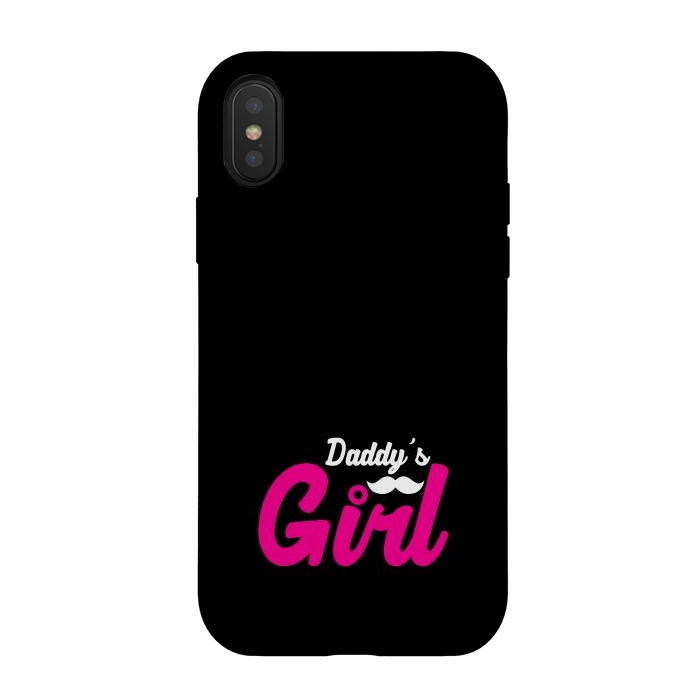 iPhone Xs / X StrongFit daddys girl by TMSarts