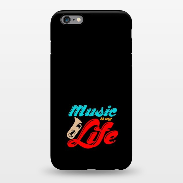 iPhone 6/6s plus StrongFit music is my life by TMSarts