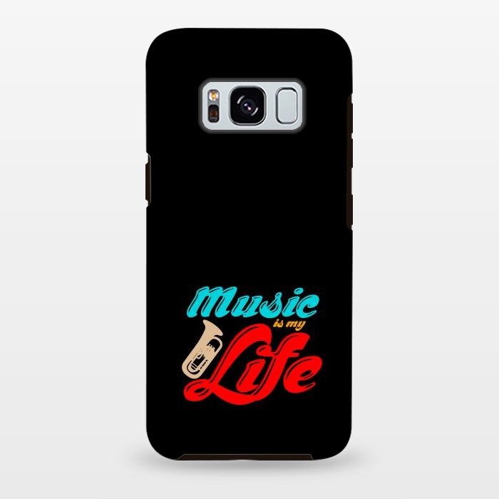 Galaxy S8 plus StrongFit music is my life by TMSarts