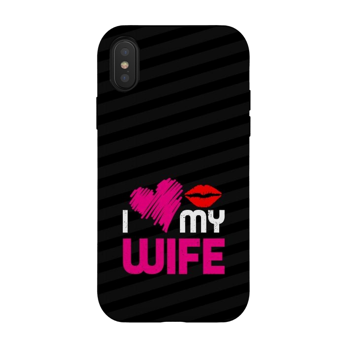 iPhone Xs / X StrongFit my wife by TMSarts
