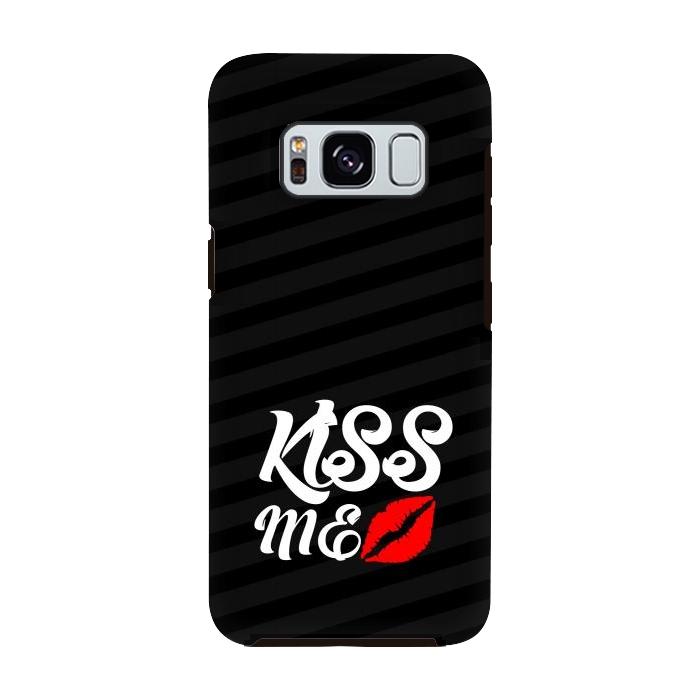Galaxy S8 StrongFit kiss me by TMSarts
