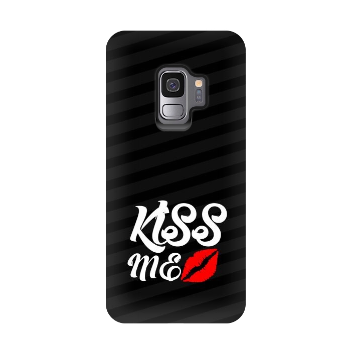 Galaxy S9 StrongFit kiss me by TMSarts