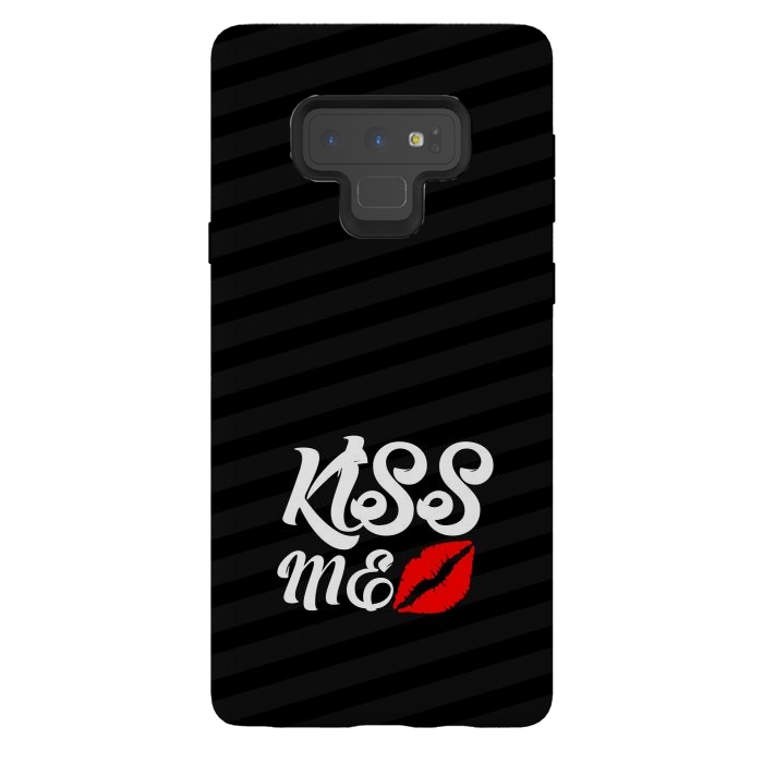 Galaxy Note 9 StrongFit kiss me by TMSarts