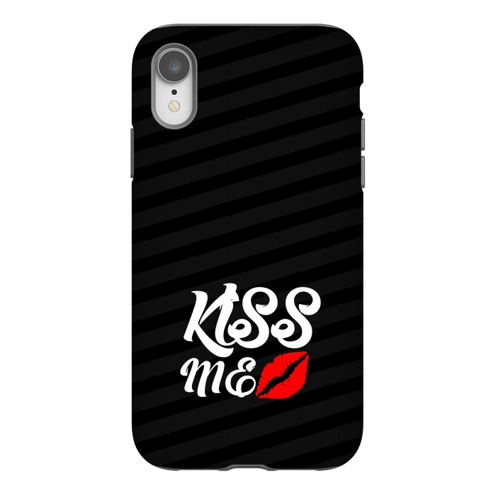 iPhone Xr StrongFit kiss me by TMSarts
