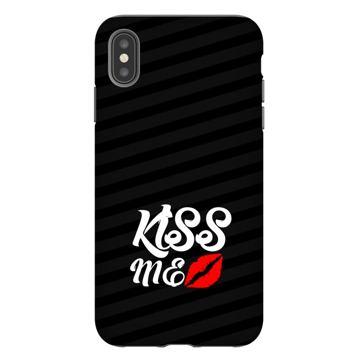 iPhone Xs Max StrongFit kiss me by TMSarts