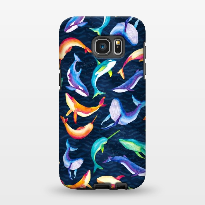 Galaxy S7 EDGE StrongFit Whaley Love to Move by gingerlique