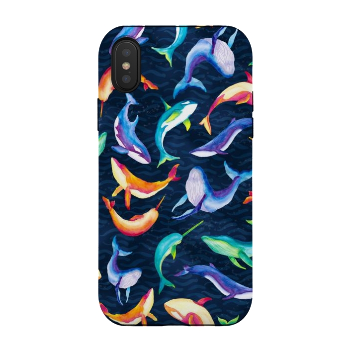 iPhone Xs / X StrongFit Whaley Love to Move by gingerlique