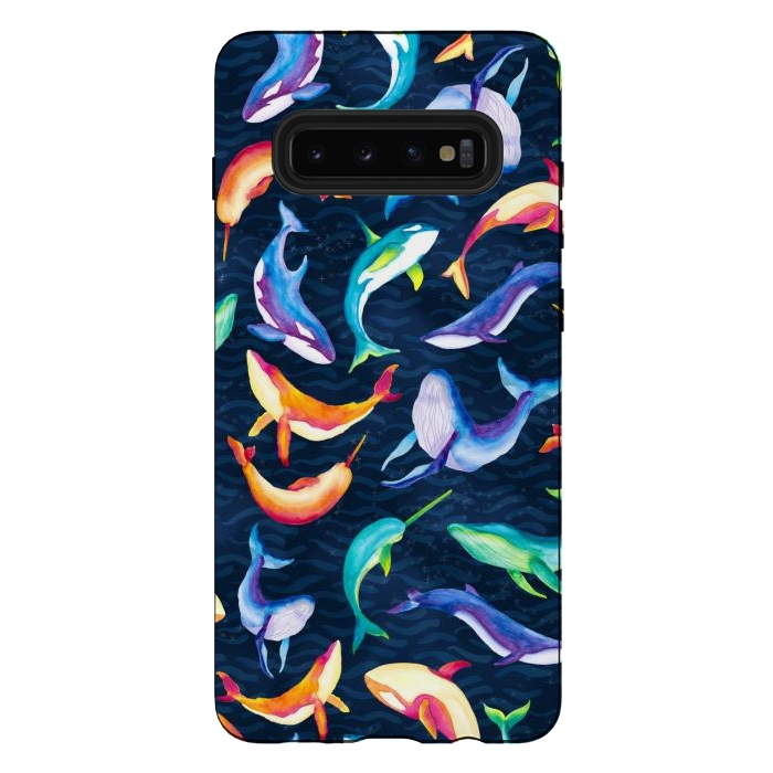 Galaxy S10 plus StrongFit Whaley Love to Move by gingerlique