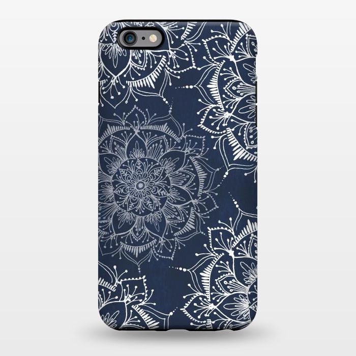 iPhone 6/6s plus StrongFit Floral Blue by Rose Halsey