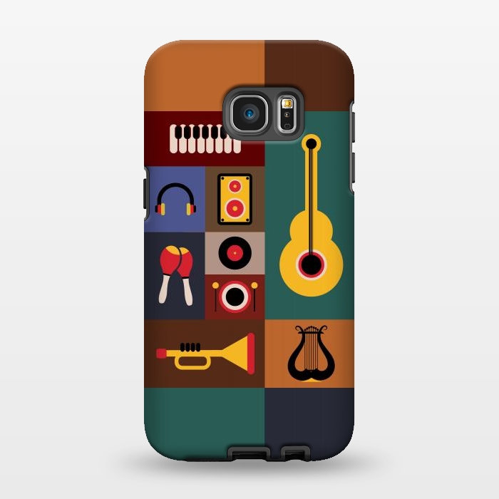 Galaxy S7 EDGE StrongFit musical instruments by TMSarts