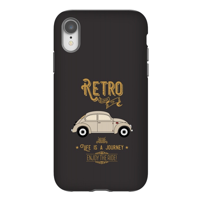 iPhone Xr StrongFit retro vintage car by TMSarts