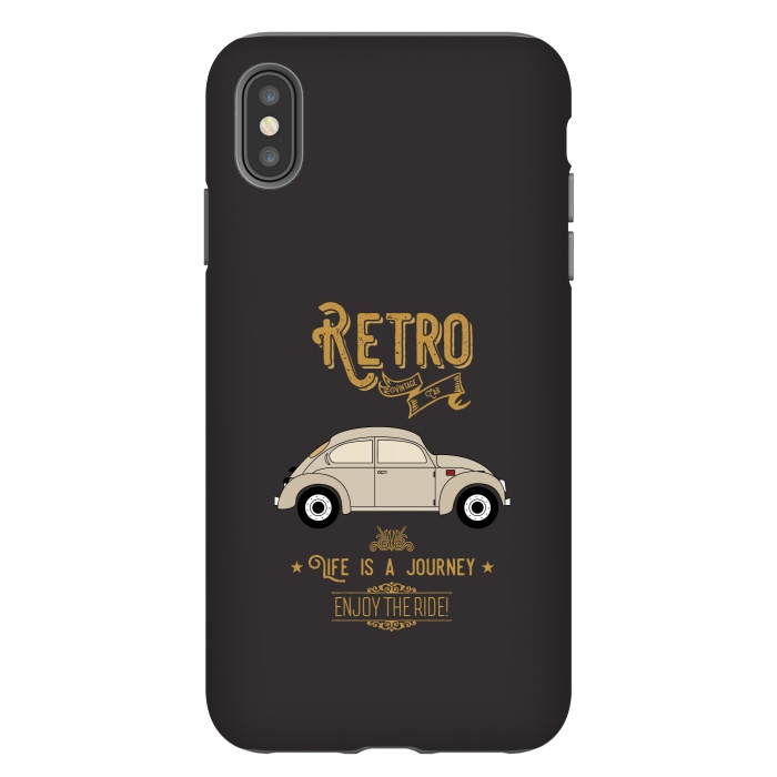 iPhone Xs Max StrongFit retro vintage car by TMSarts