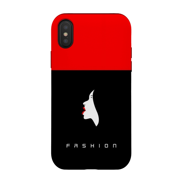 iPhone Xs / X StrongFit fashion girl by TMSarts