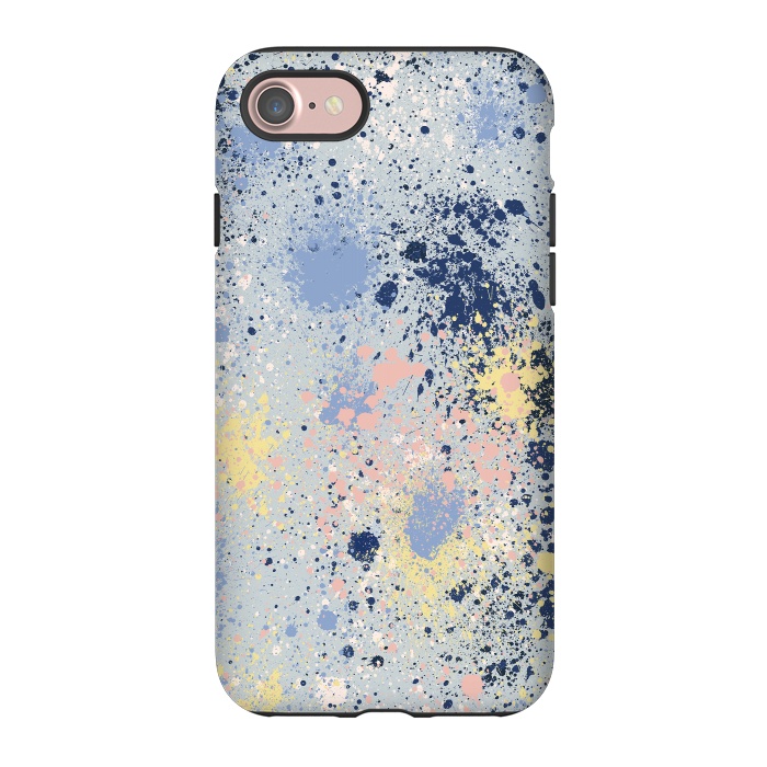 iPhone 7 StrongFit Ink Dust Blue by Ninola Design