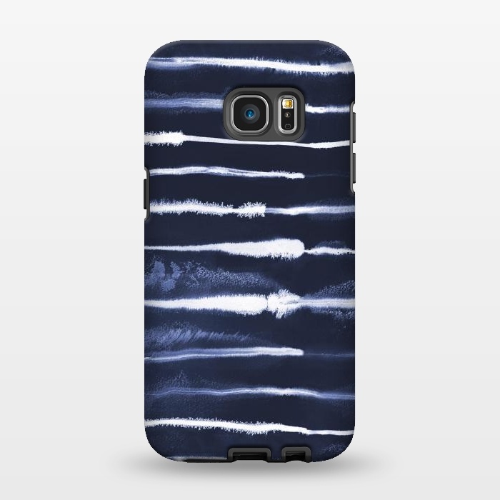 Galaxy S7 EDGE StrongFit Electric Ink Navy by Ninola Design
