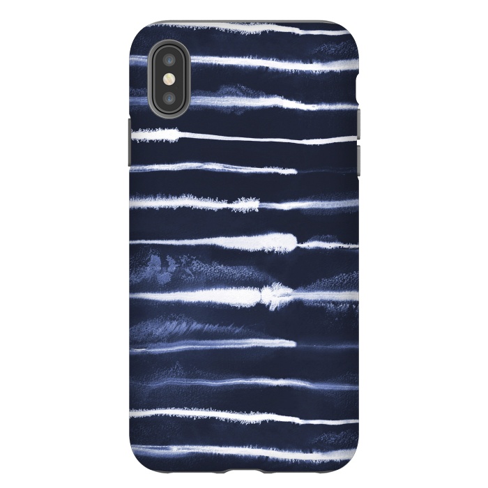 iPhone Xs Max StrongFit Electric Ink Navy by Ninola Design