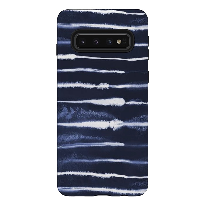 Galaxy S10 StrongFit Electric Ink Navy by Ninola Design