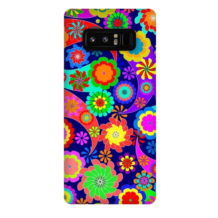 Galaxy Note 8 StrongFit Psychodelic Spring by ArtsCase