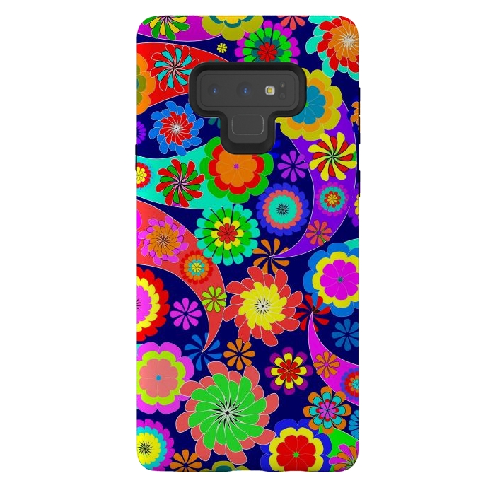 Galaxy Note 9 StrongFit Psychodelic Spring by ArtsCase