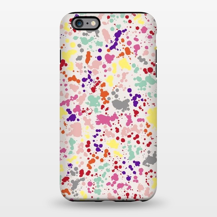 iPhone 6/6s plus StrongFit Color Splatter Drops by Ninola Design