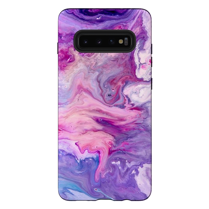 Galaxy S10 plus StrongFit Marble Design I by ArtsCase