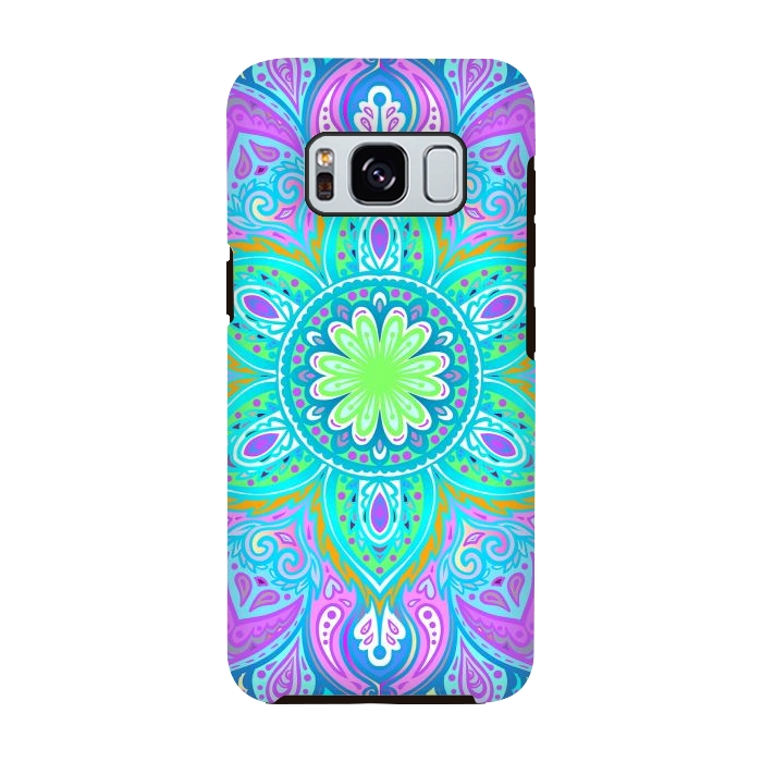 Galaxy S8 StrongFit Psychedelic Mandala I by ArtsCase