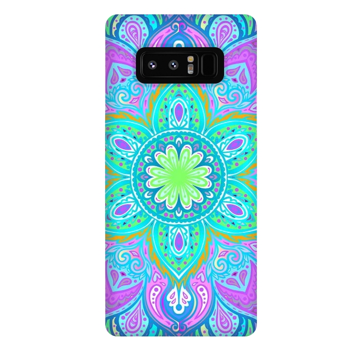 Galaxy Note 8 StrongFit Psychedelic Mandala I by ArtsCase