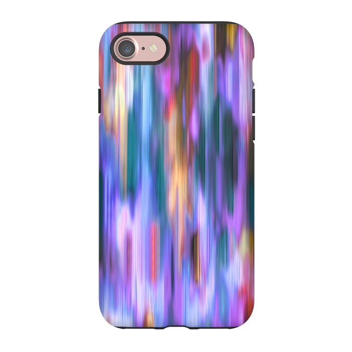 iPhone 7 StrongFit Iridiscent Abstract Lines by Ninola Design