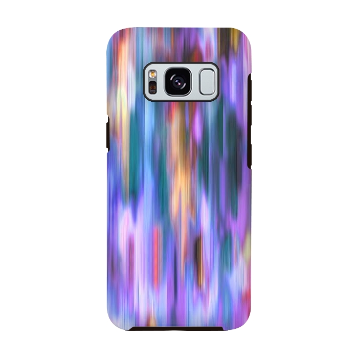 Galaxy S8 StrongFit Iridiscent Abstract Lines by Ninola Design