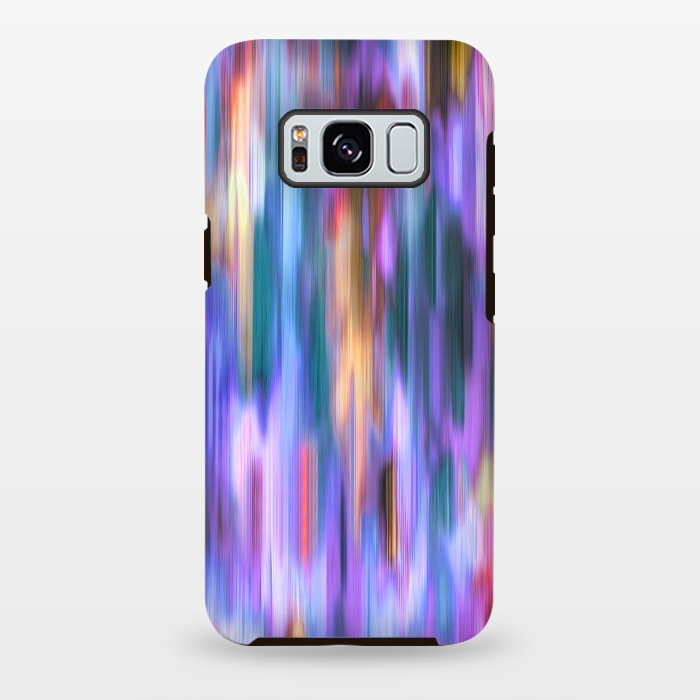 Galaxy S8 plus StrongFit Iridiscent Abstract Lines by Ninola Design