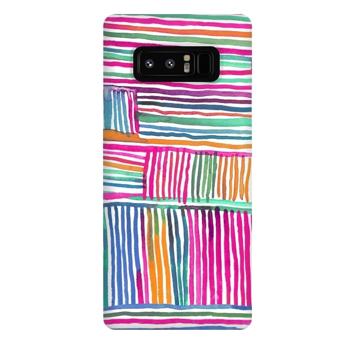 Galaxy Note 8 StrongFit Linear Color Meditation by Ninola Design