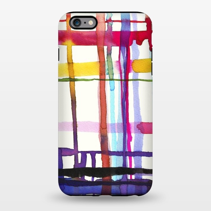 iPhone 6/6s plus StrongFit Watercolor Loom Telar by Ninola Design