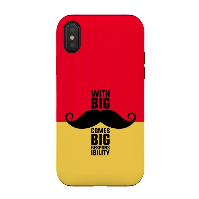 iPhone Xs / X StrongFit big responsibility by TMSarts