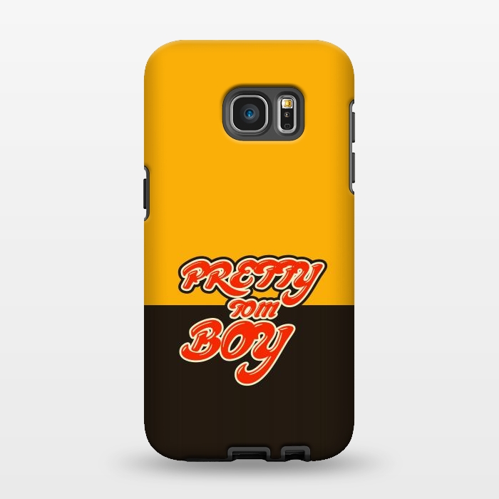 Galaxy S7 EDGE StrongFit pretty tomboy by TMSarts