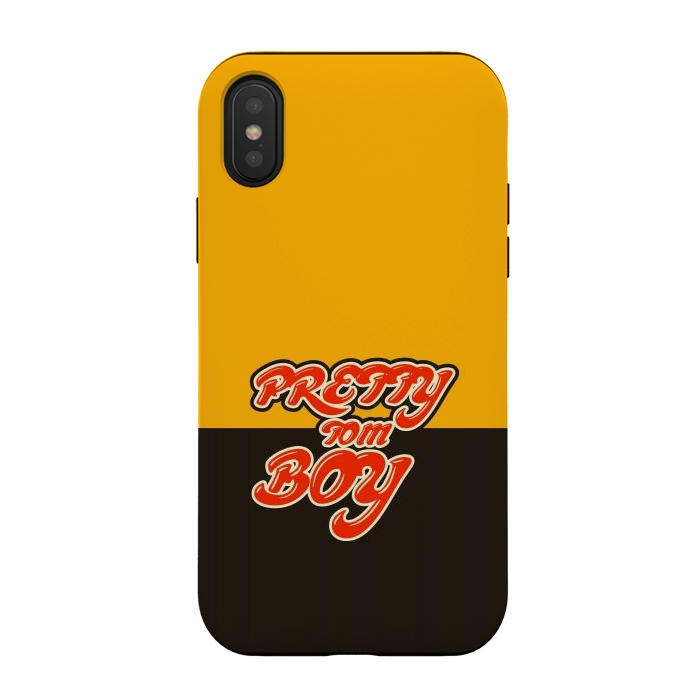 iPhone Xs / X StrongFit pretty tomboy by TMSarts