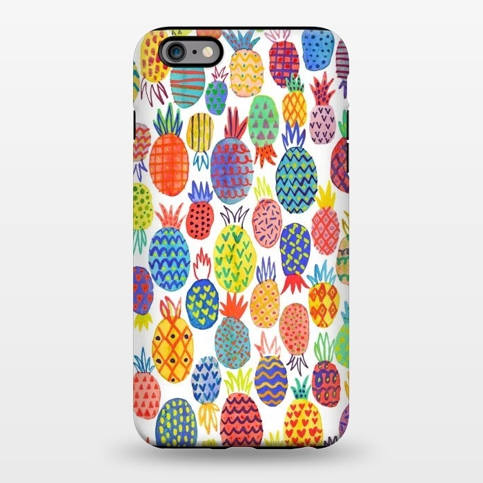 iPhone 6/6s plus StrongFit Cute Pineapples by Ninola Design