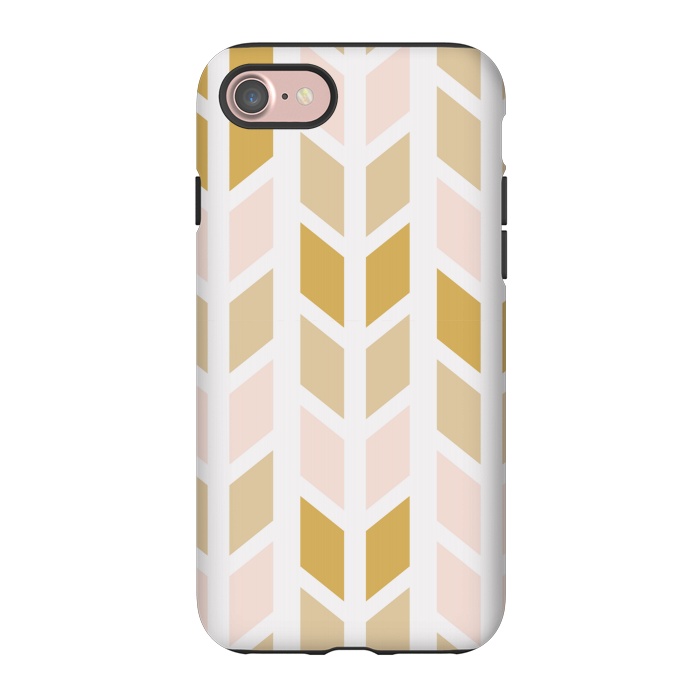 iPhone 7 StrongFit COPPER ARROW PATTERN by MALLIKA