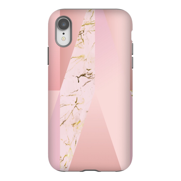 iPhone Xr StrongFit marble print 3  by MALLIKA