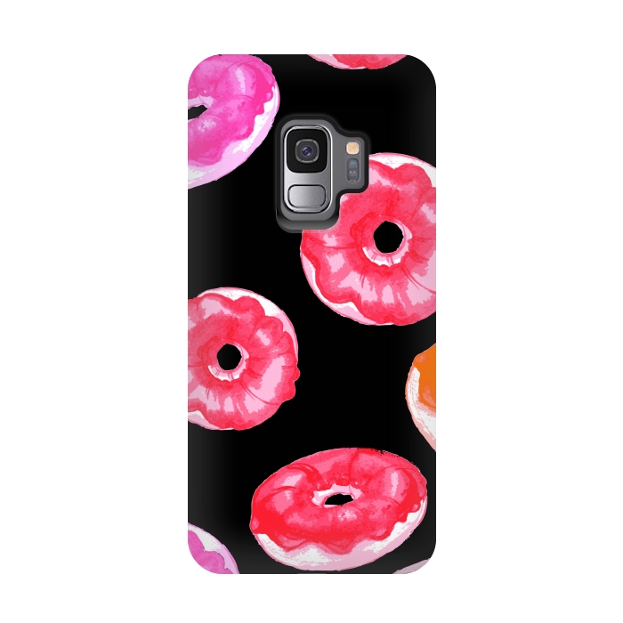Galaxy S9 StrongFit donut love 3 by MALLIKA
