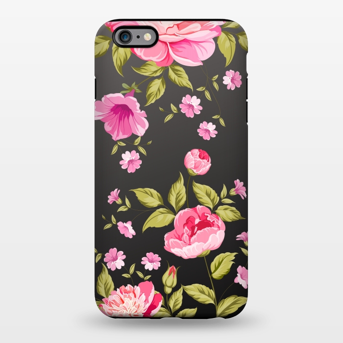iPhone 6/6s plus StrongFit pink flowers by MALLIKA