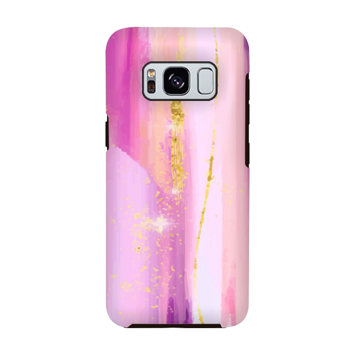 Galaxy S8 StrongFit purple painted shades by MALLIKA