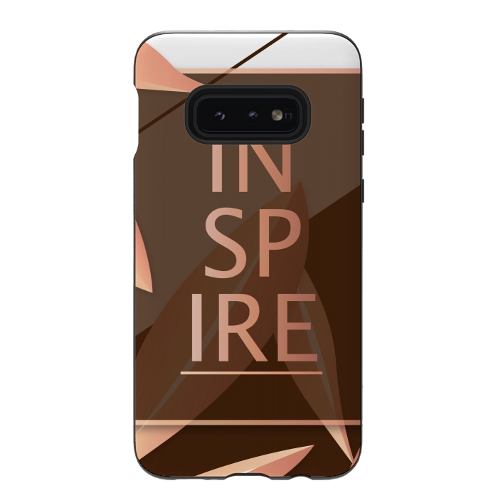Galaxy S10e StrongFit inspire tropical by MALLIKA