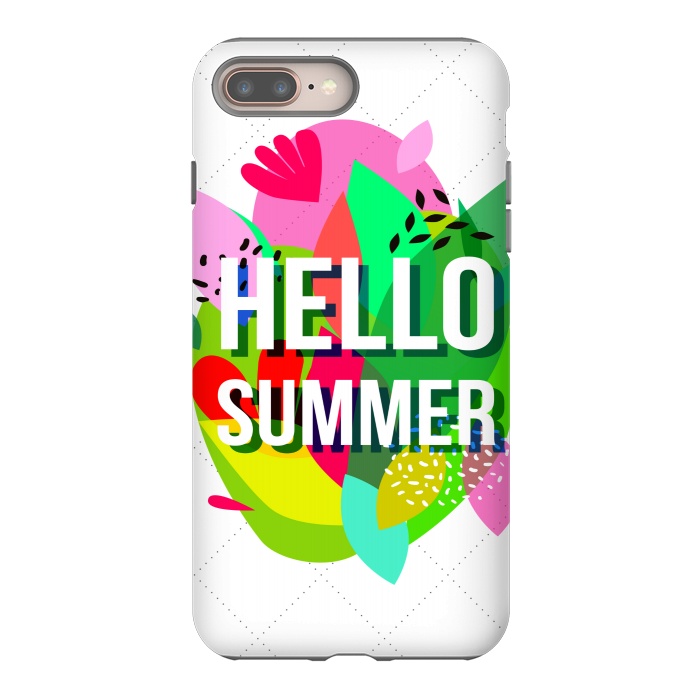 iPhone 7 plus StrongFit hello summer by MALLIKA
