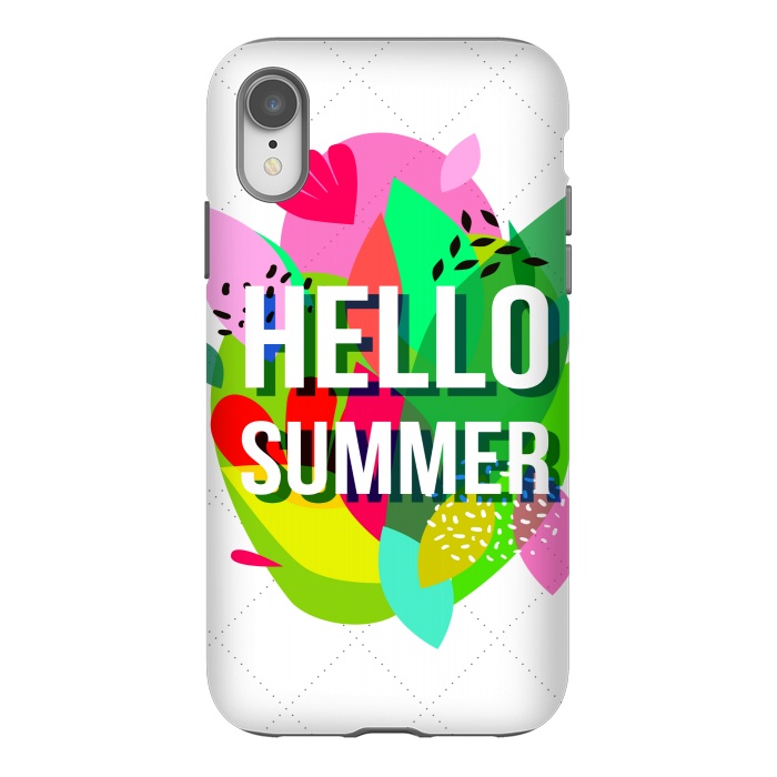 iPhone Xr StrongFit hello summer by MALLIKA