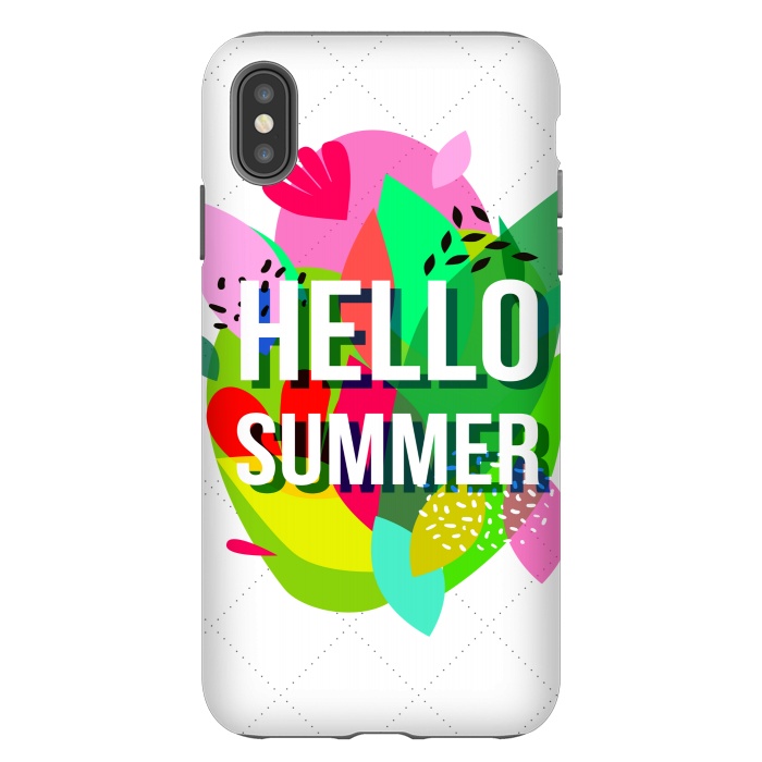 iPhone Xs Max StrongFit hello summer by MALLIKA