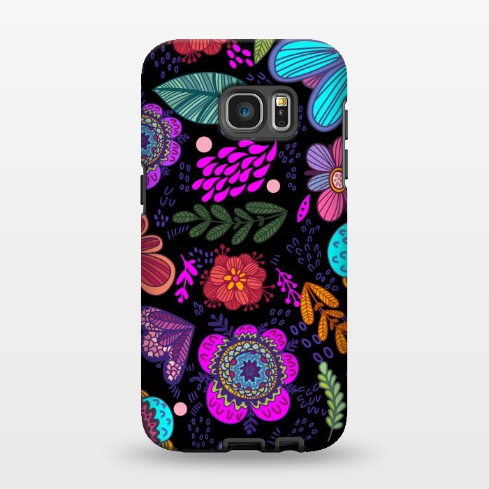 Galaxy S7 EDGE StrongFit Flowers Online by ArtsCase