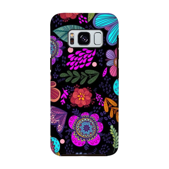 Galaxy S8 StrongFit Flowers Online by ArtsCase
