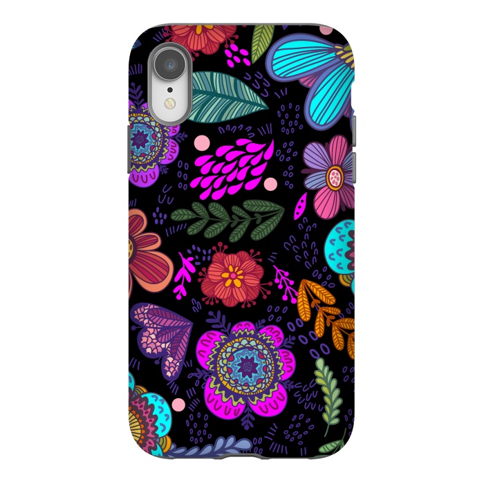 iPhone Xr StrongFit Flowers Online by ArtsCase